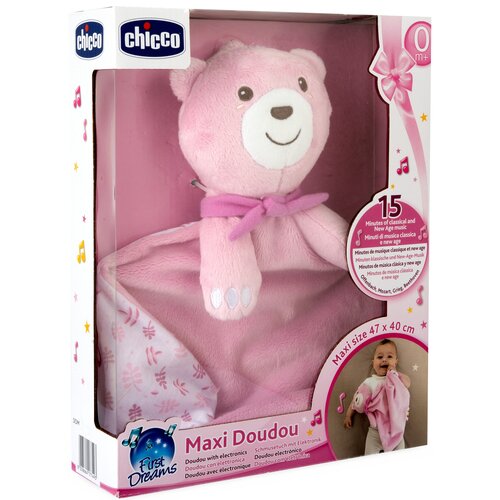 Maskotka CHICCO My First Dreams Maxi Doudou 00012159100000 Różowy