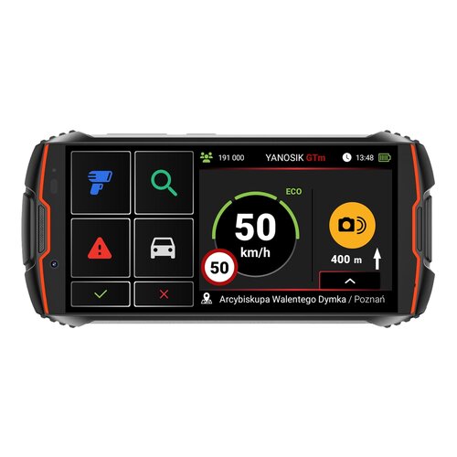 Antyradar YANOSIK GTm + 12 miesięcy abonamentu