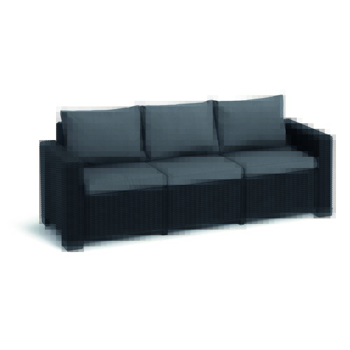 Sofa KETER California Grafit-Jasny-Szary