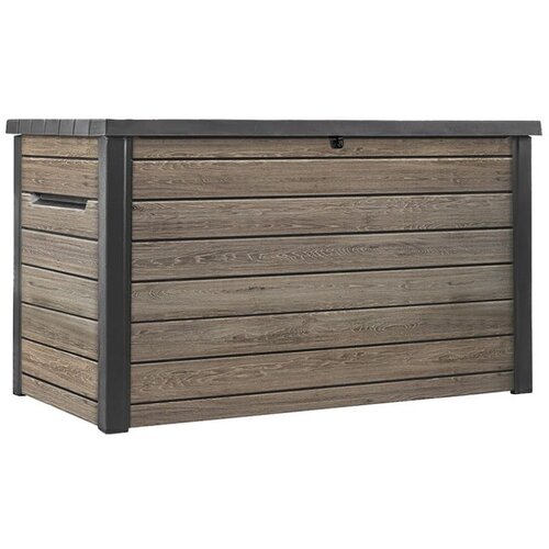 Skrzynia ogrodowa KETER Deco Ashwood 870L Brązowy