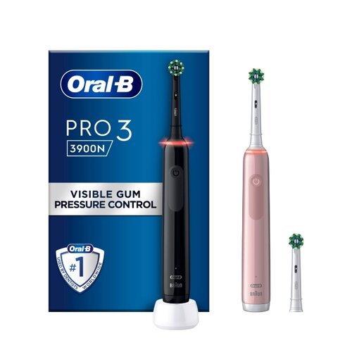 Zestaw szczoteczek rotacyjnych ORAL-B Pro 3 3900 (2 sztuki)