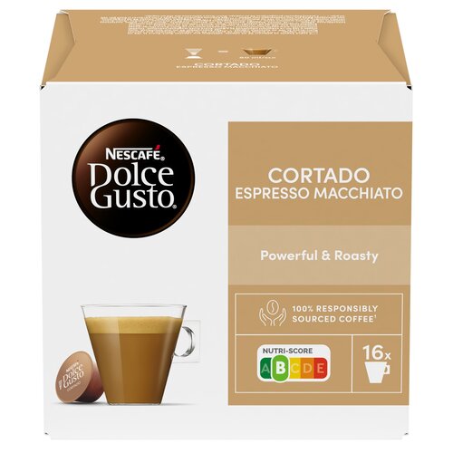 Kapsułki NESCAFE Cortado do ekspresu Nescafe Dolce Gusto