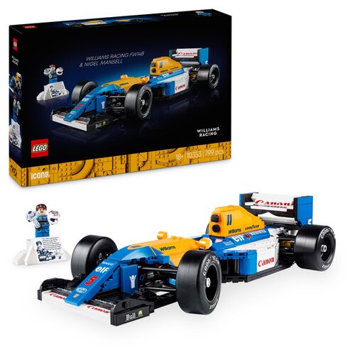 LEGO 10353 ICONS Williams Racing FW14B i Nigel Mansell