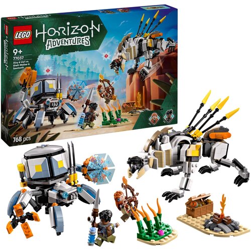 LEGO 77037 Horizon Adventures Aloy i Varl kontra krabołaz i piłoząb