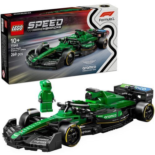 LEGO 77245 Speed Champions Bolid F1 Aston Martin Aramco AMR24
