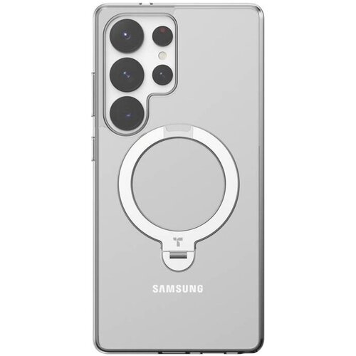 Etui TORRAS Ostand Spin Series do Samsung Galaxy S25 Ultra Przezroczysty