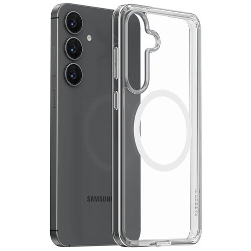 Etui TORRAS Guardian Magnetic Series do Samsung Galaxy S25 Przezroczysty
