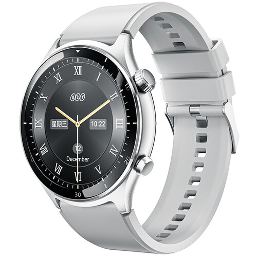 Smartwatch QCY S7 Srebrny