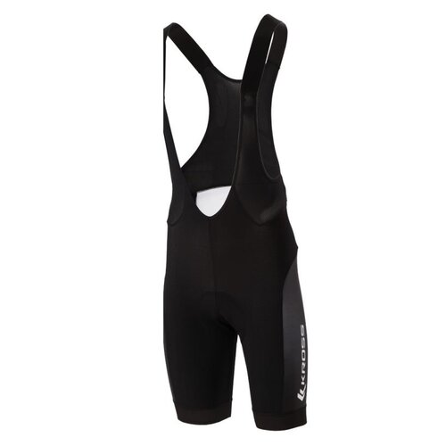 Spodnie rowerowe KROSS Replica Bib (rozmiar S) Czarny