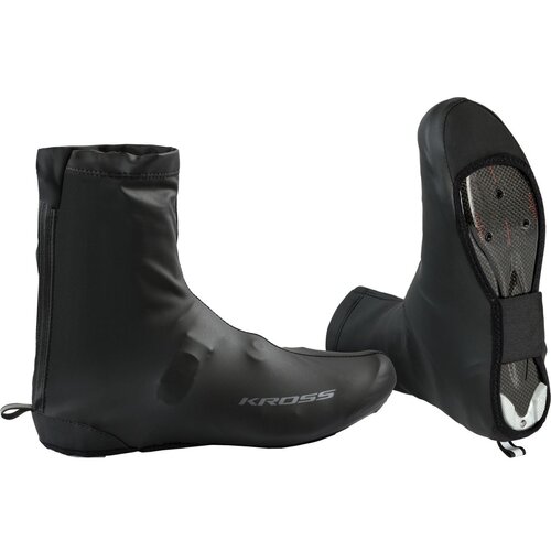 Ochraniacze na buty KROSS Raincover 2.0 Czarny (rozmiar M)
