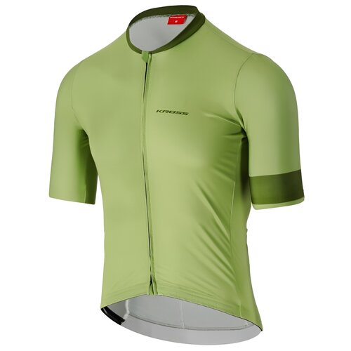 Koszulka rowerowa KROSS Gravel Vojago JRS (rozmiar XXL) Zielony