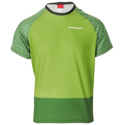 Koszulka rowerowa KROSS MTB Grundo (rozmiar XL) Zielony