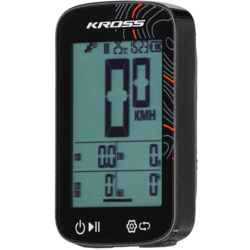 Licznik rowerowy KROSS KRC 426 GPS Podświetlany