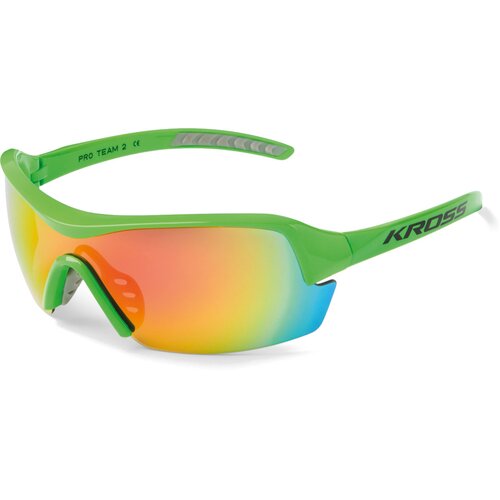 Okulary rowerowe KROSS Pro Team 2 T4COK000010GRBK Zielony