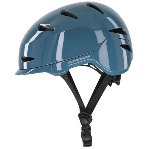 Kask KROSS Capitalo Niebieski Dla dzieci (rozmiar L)