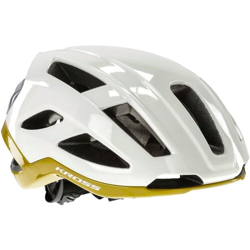 Kask rowerowy KROSS Arbaro Beżowy MTB (rozmiar L)