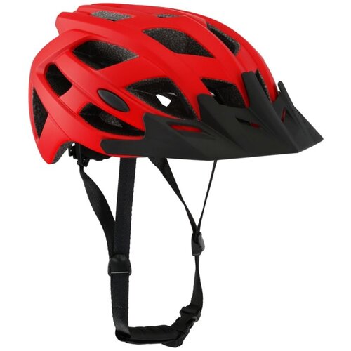 Kask rowerowy KROSS Attivo Czerwony MTB (rozmiar M)