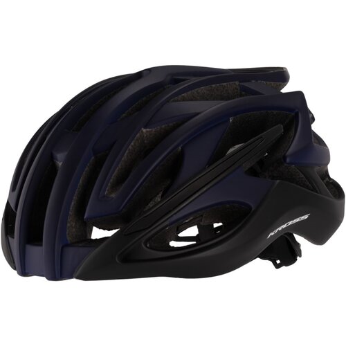 Kask rowerowy KROSS Peleton Pro Granatowo-czarny Szosowy (rozmiar L)
