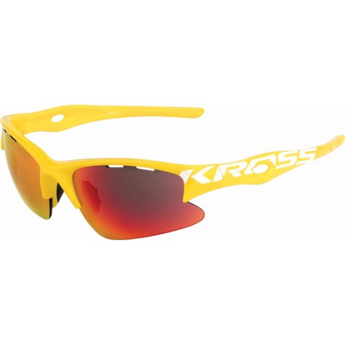 Okulary rowerowe KROSS DX-Race T4COK000004YL Żółty