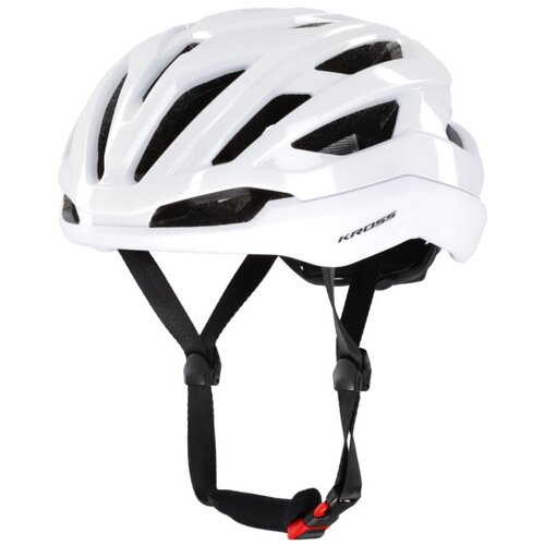 Kask rowerowy KROSS Road Pro Biały Szosowy (rozmiar L)
