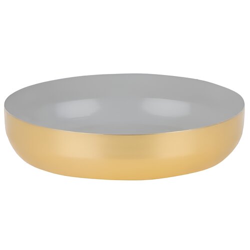 Misa dekoracyjna MY HOME Soft Gold 66591 Szaro-złoty