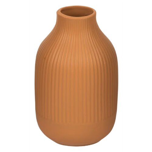 Wazon MY HOME Clay 12.6 x 12.6 x 20 cm Brązowy