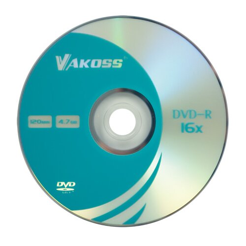 Płyta DVD-R VAKOSS 4.7GB koperta (1 sztuka)