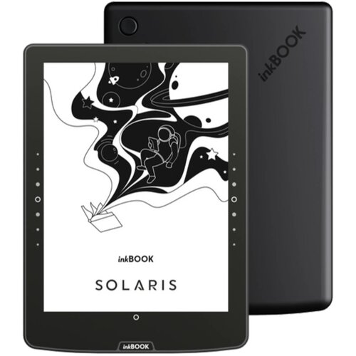 Czytnik e-booków INKBOOK Solaris 6", Podświetlany ekran, Wi-Fi, Czarny