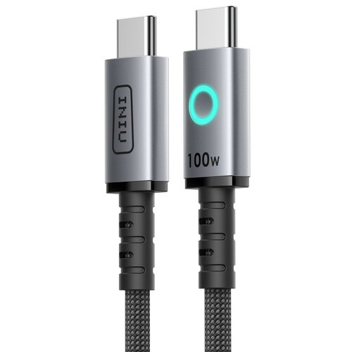 Kabel USB-C - USB-C INIU Leopard 100W 2 m Czarny