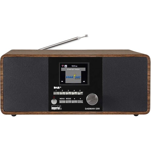 Radio IMPERIAL Dabman i200 DAB+ Cyfrowe Internetowe Drewno