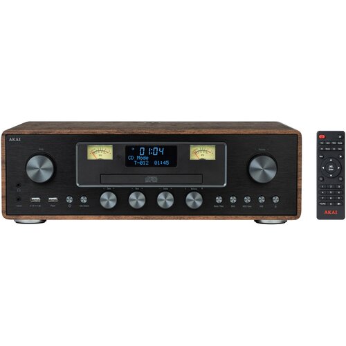 Wieża AKAI AM-100 Rhapsody Drewno