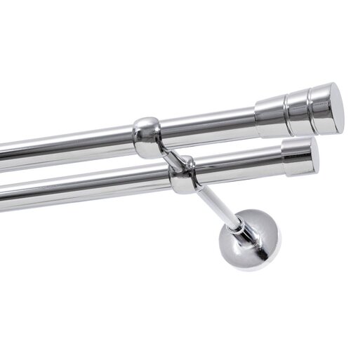 Karnisz DECASTYL Stożek podwójny 480 cm Chrom