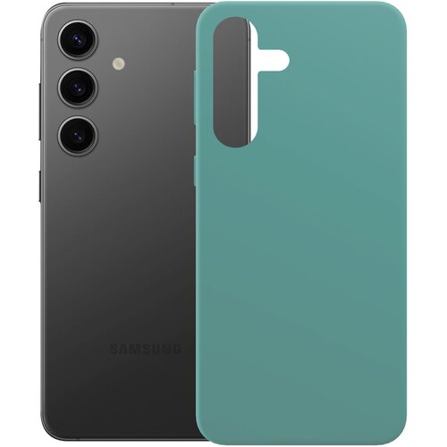 Etui 3MK Silicone Guardx do Samsung Galaxy S25 Zielony
