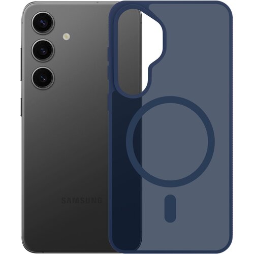 Etui 3MK Smoke Guardx MagCase do Samsung Galaxy S25 Niebieski