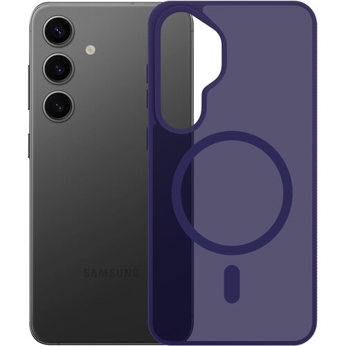 Etui 3MK Smoke Guardx MagCase do Samsung Galaxy S25 Fioletowy