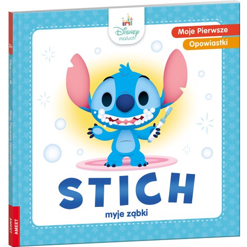 Książka Disney Maluch Moje pierwsze opowiastki Stich myje ząbki (twarda okładka)
