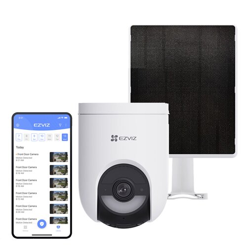 Kamera EZVIZ HB8 Zewnętrzna, Wi-Fi, Kamera obrotowa + Panel solarny