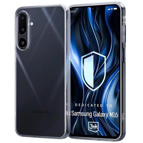 Etui 3MK Clear Case do Samsung Galaxy M16 5G Przezroczysty