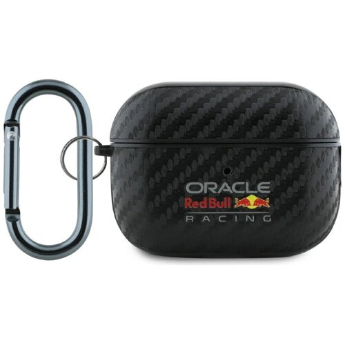 Etui na słuchawki RED BULL Carbon Logo do Apple AirPods Pro 2 Czarny