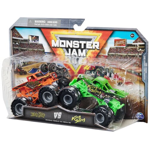 Zestaw pojazdów SPIN MASTER Monster Jam Bog Hog vs King Sling 6064128, 20148544