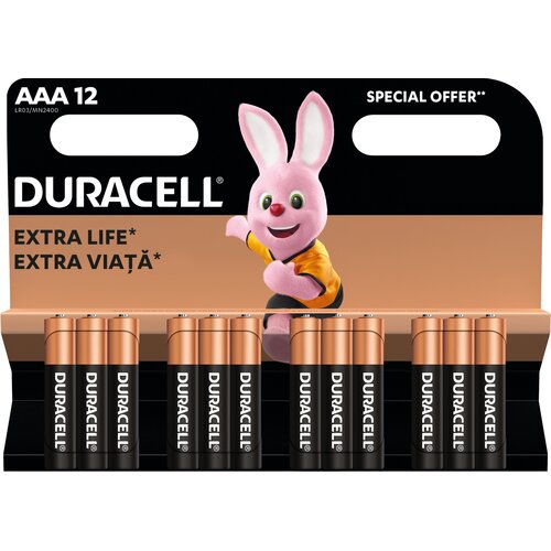 Baterie AAA LR3 DURACELL Basic (12 szt.)