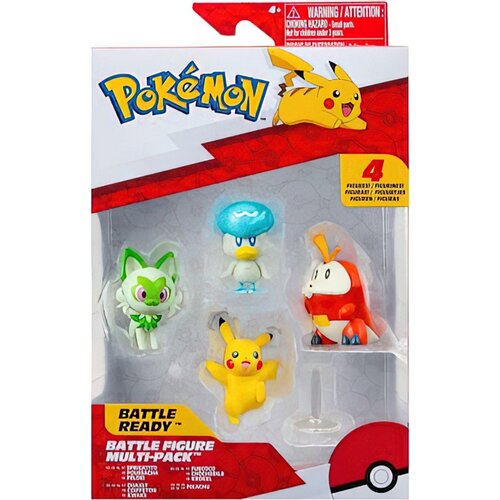Zestaw figurek JAZWARES Pokémon Battle PKW3402