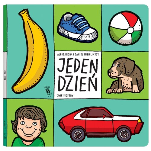 Książka Jeden dzień Daniel Mizieliński Aleksandra Mizielińska (twarda okładka)