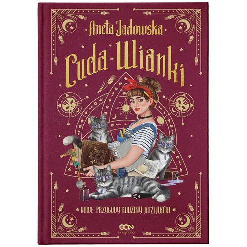 Książka Klan Koźlaków Cuda Wianki Aneta Jadowska (twarda okładka)