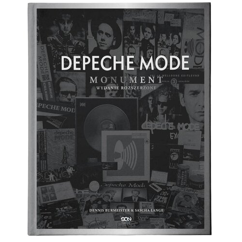 Książka Depeche Mode Monument Dennis Burmeister Sascha Lange (twarda okładka)