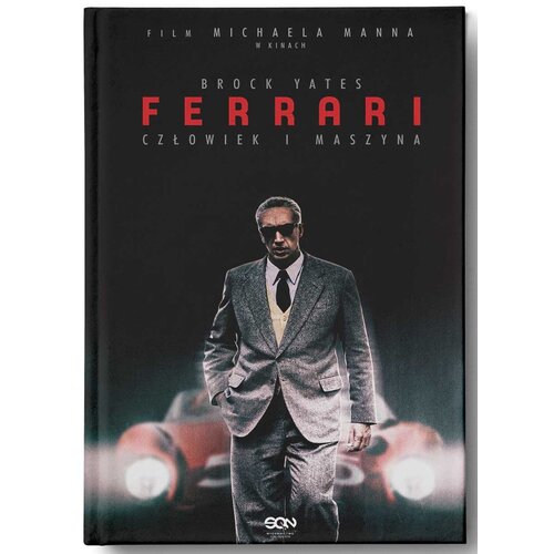 Książka Ferrari Człowiek i maszyna Brock Yates (twarda okładka)