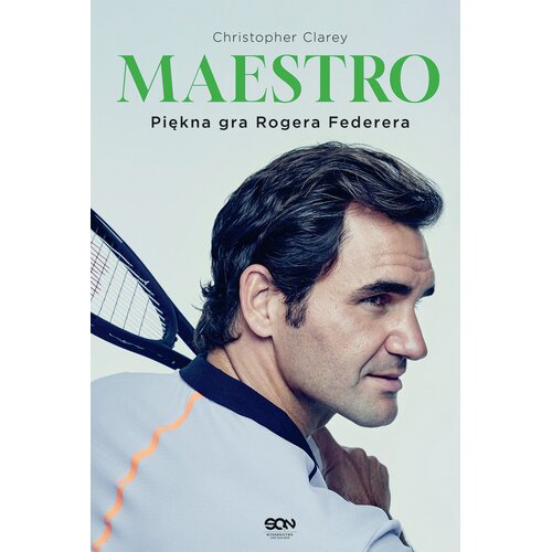 Książka Maestro Piękna gra Rogera Federera Christopher Clarey (twarda okładka)