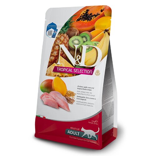 Karma dla kota FARMINA N&D Cat Tropical Selection Chicken Kurczak 300 g