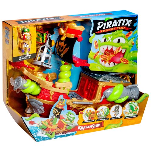 Zestaw figurek MAGIC BOX Piratix Adventure World Statek Krakena PPX2B616IN00