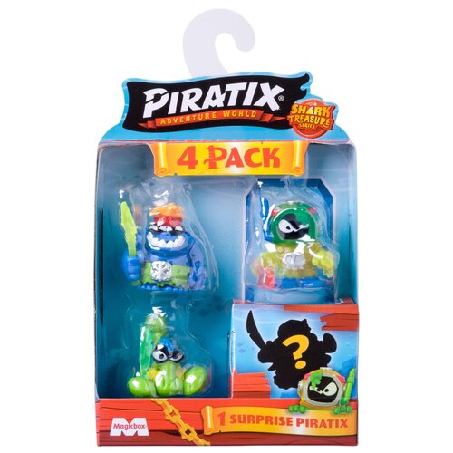 Zestaw figurek MAGIC BOX Piratix Adventure World Shark Treasure PPX2B412IN00 (1 figurka)